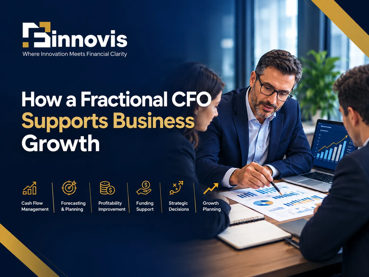 How a Fractional CFO Supports Business Growth